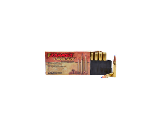Picture of 20 RD box with rounds of 308 168GR Barnes VOR-TX TTSX BT (21541) at Bone Frog Ammunition