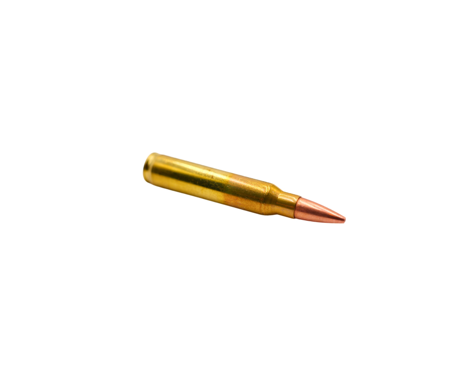 Side view picture of a round of 5.56 70GR Barnes VOR-TX TSX BT (31191) at Bone Frog Ammunition