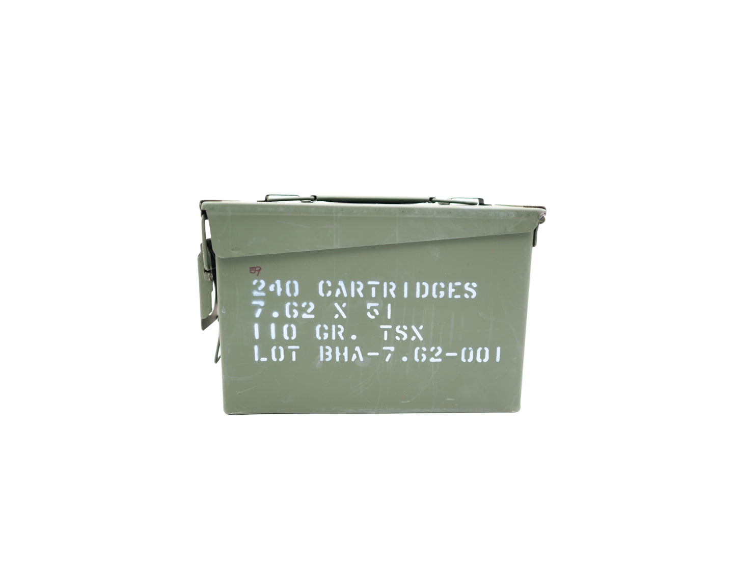 Picture of Ammo Can containing A7.62x51 110GR Black Hills Barnes TSX (MP2407.62x51N1) at Bone Frog Gun Club