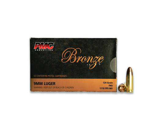 9MM 124GR PMC FMJ (9G) - Bone Frog Gun Club