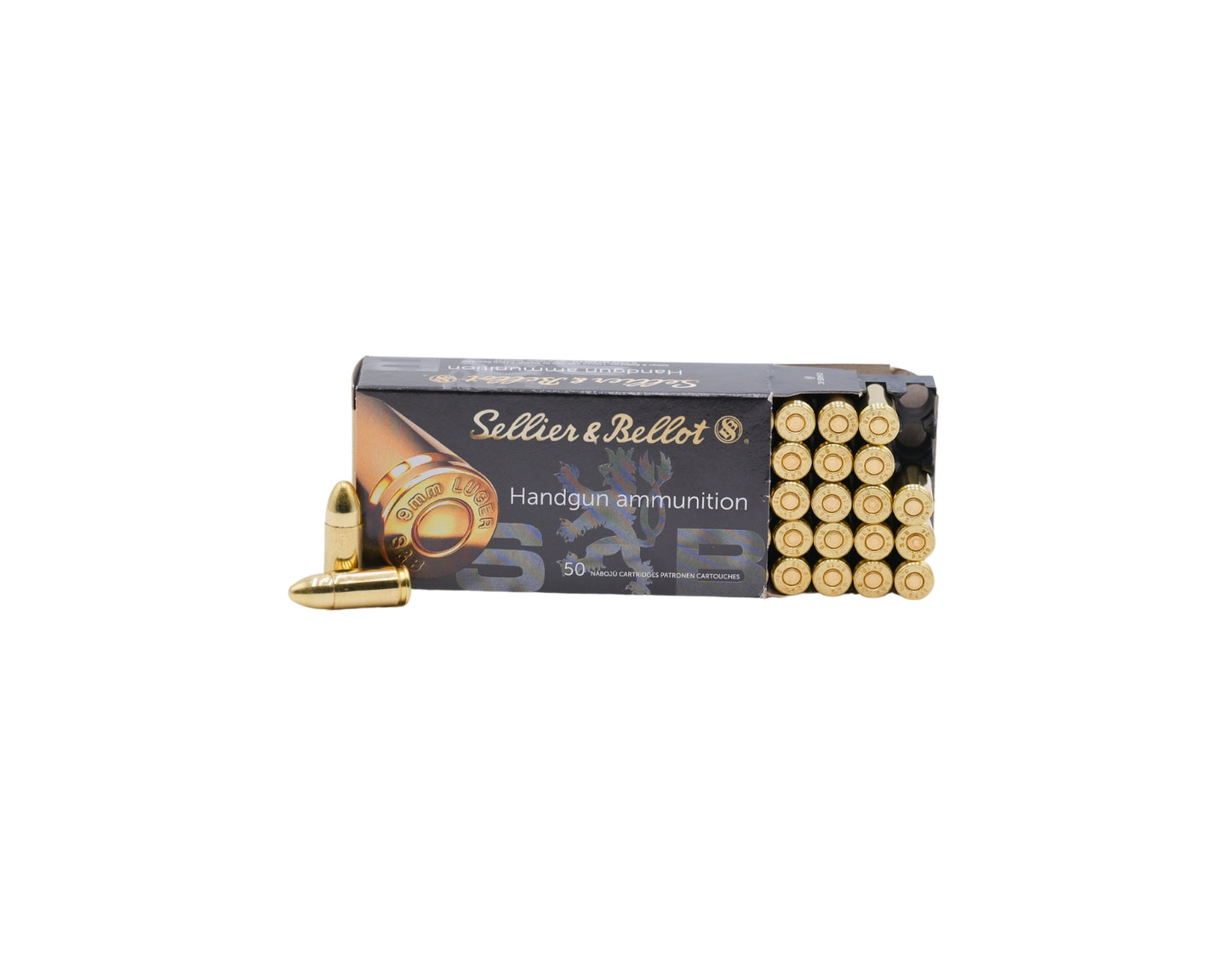 9MM 115GR Sellier and Bellot FMJ (SB9A)