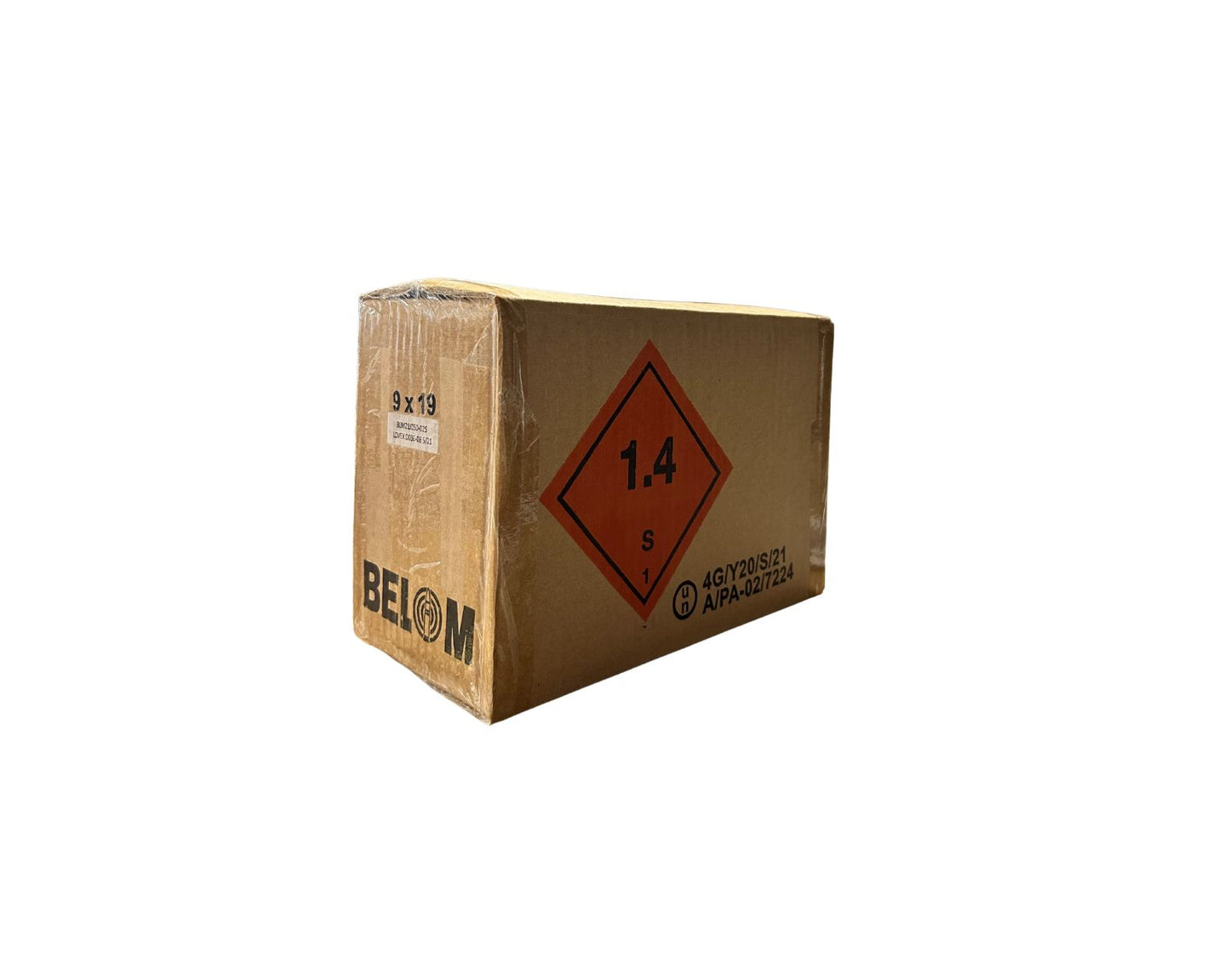 9MM 124GR Belom FMJ (BELOM9A)