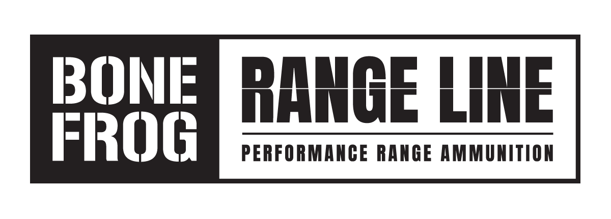 Bone Frog Range Line Logo Performance Range Ammunition