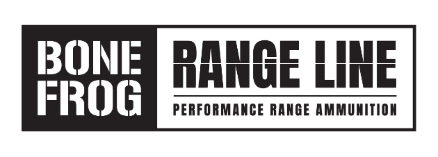 Bone Frog Range Line Logo Performance Range Ammunition