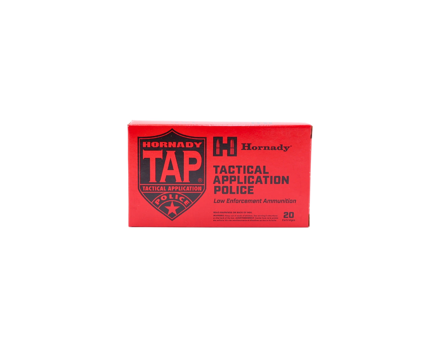 Picture of a 20 RD box of 308 (7.62x51) 168GR Hornady ELD TAP (80725) at Bone Frog Ammunition