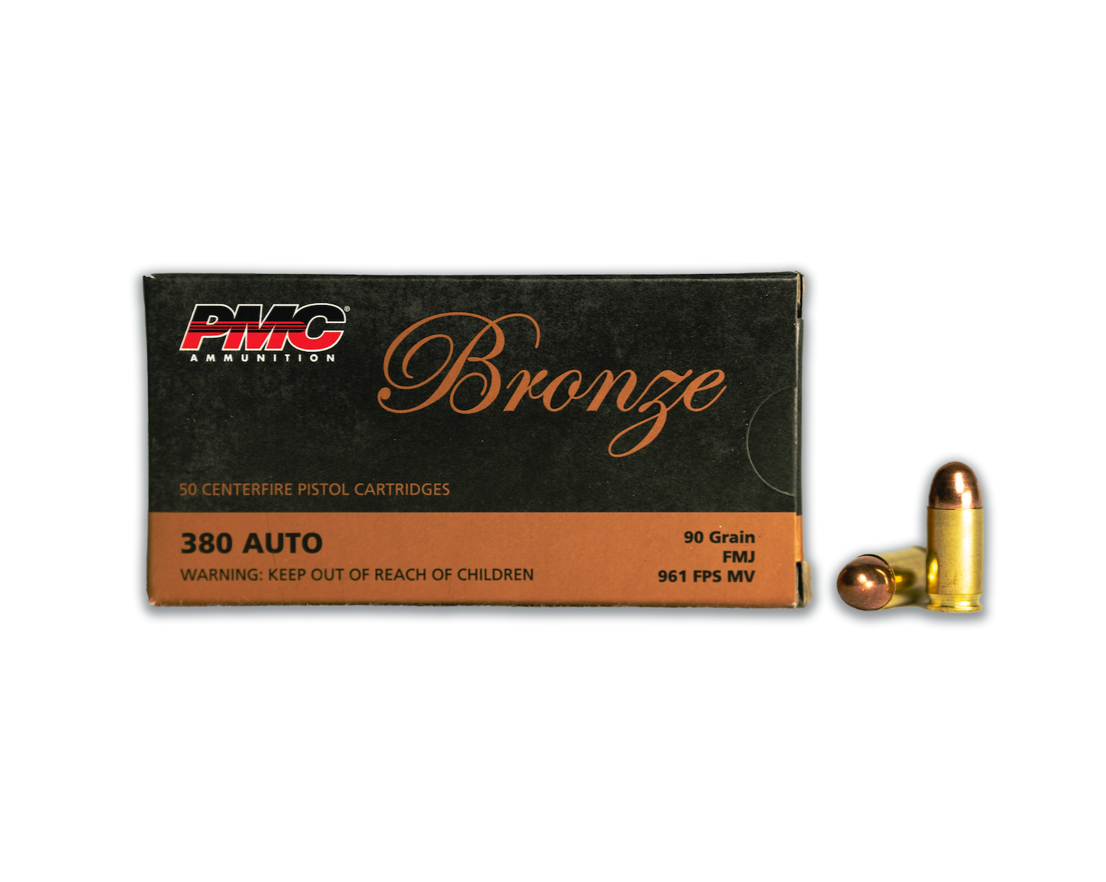 380 Auto 90GR PMC FMJ (380A) - Bone Frog Gun Club