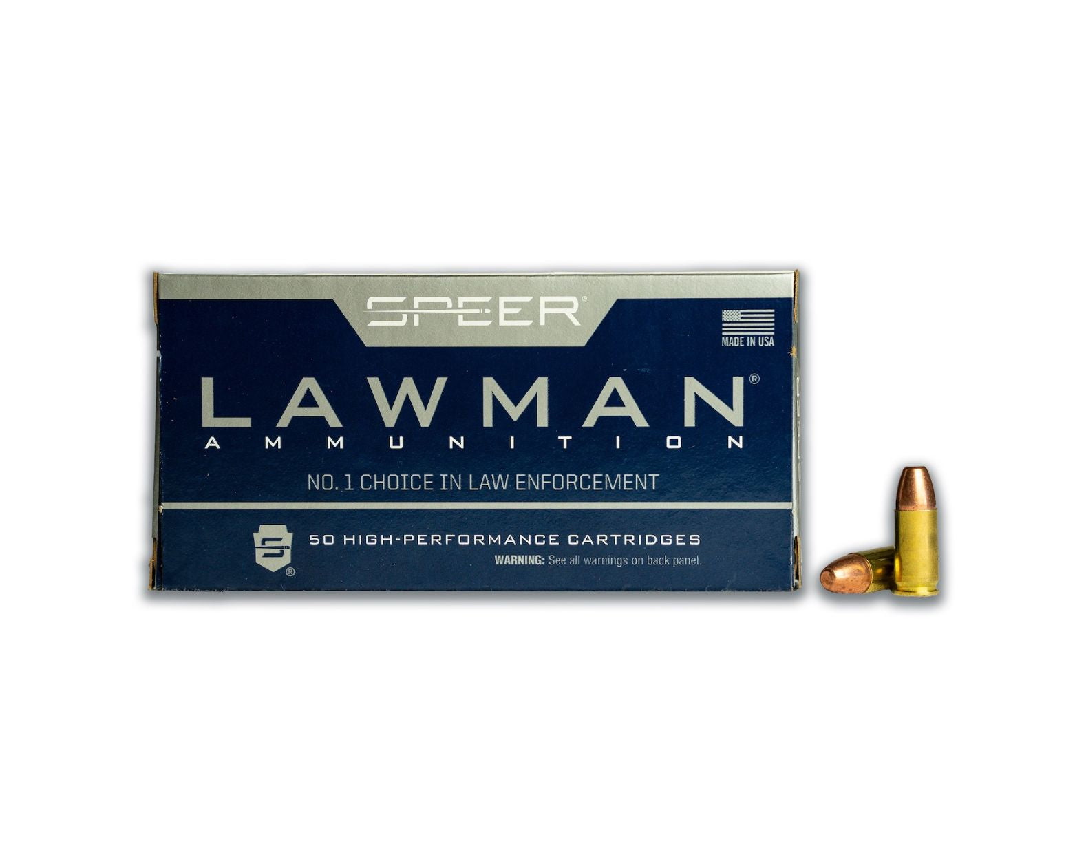 9MM 147GR Speer Lawman TMJ, 50RDS (53620) - Bone Frog Gun Club