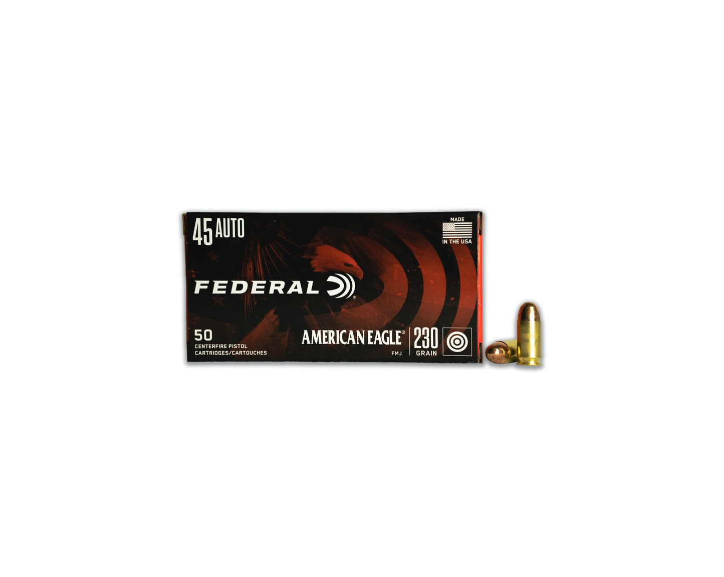45 ACP 230GR American Eagle FMJ (AE45A100)