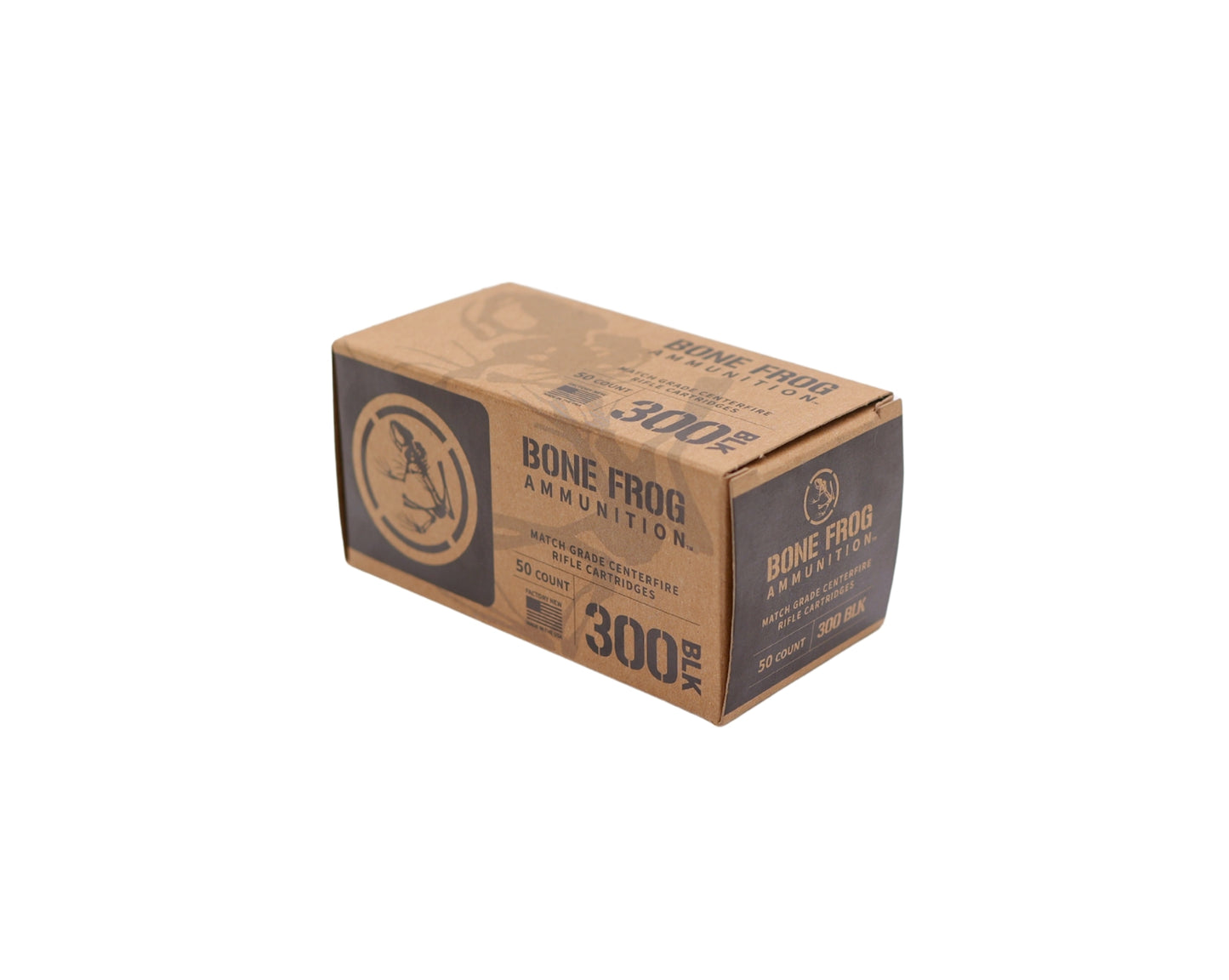 300 Blackout Subsonic 200GR Bone Frog Ammunition® Dynamic Impact™ Solid Copper Hollow Point (DI-SCHP) (B300BLKSCSUB200)