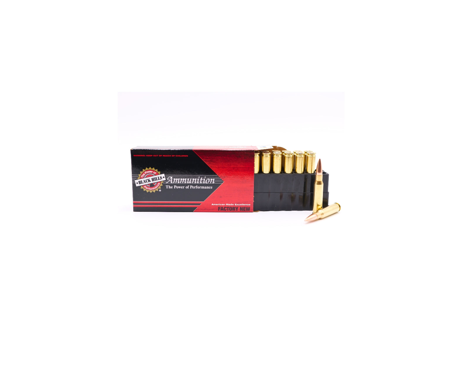 Picture of 20RD Box with rounds of 308 168GR Black Hills OTM (D308N1) - Bone Frog Gun Club