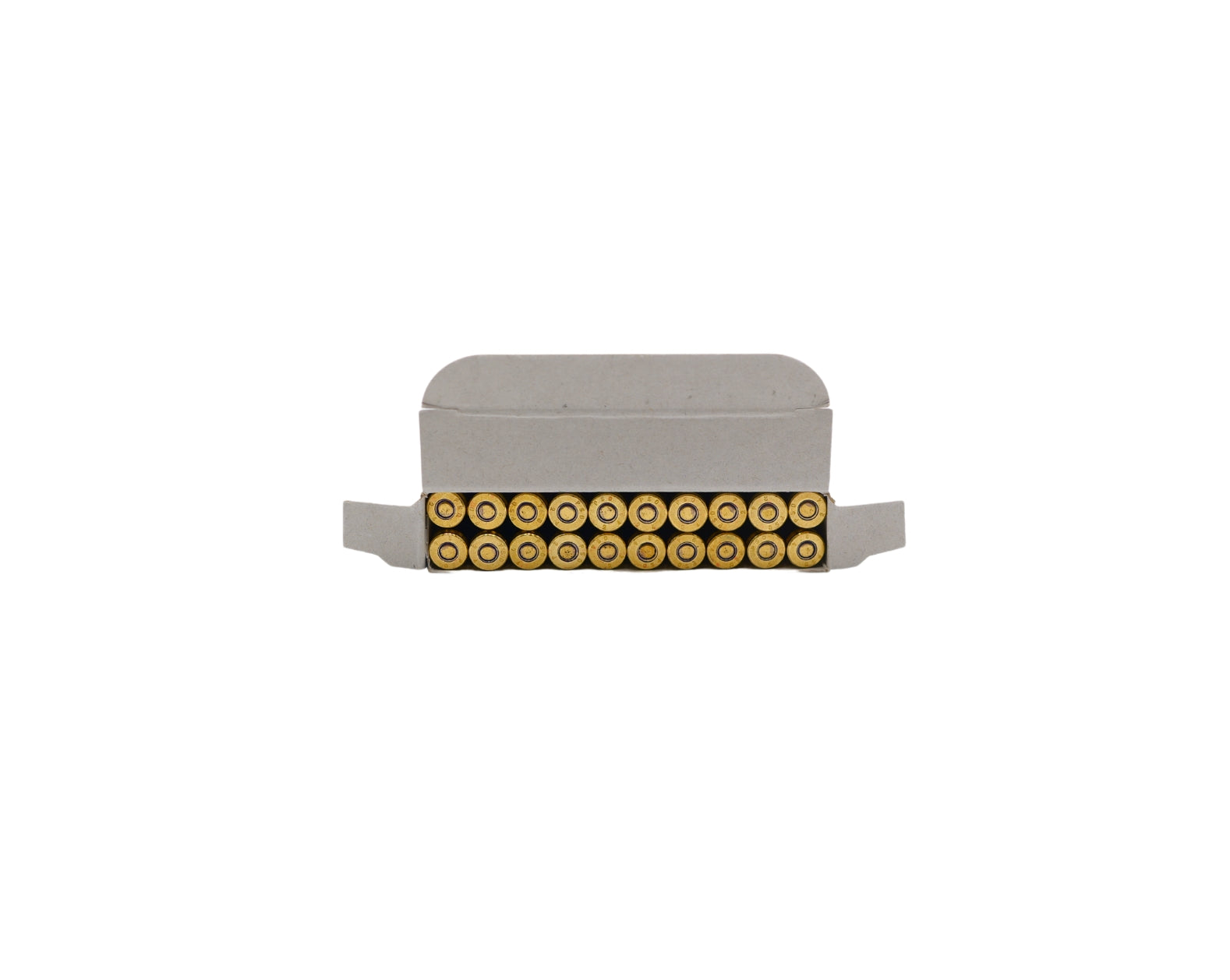 Picture of 20 Rd box on side showing rounds of 5.56 62GR PMC X-TAC Green-Tip (556K) at Bone Frog Ammunition 