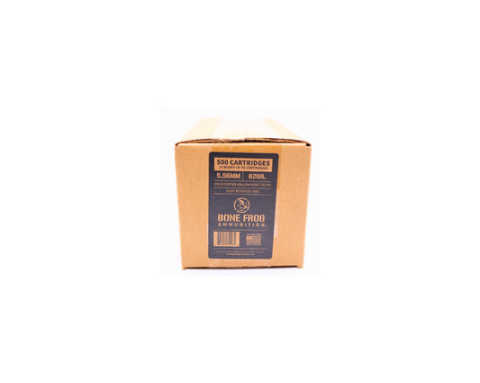 Picture of 500 RD Case of 5.56 62GR Bone Frog Ammunition™ Solid Copper Hollow Point (SCHP)(B556SC62)
