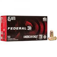 45 ACP 230GR American Eagle FMJ (AE45A)