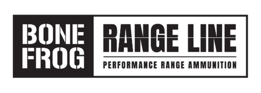 Bone Frog Range Line Logo Performance Range Ammunition