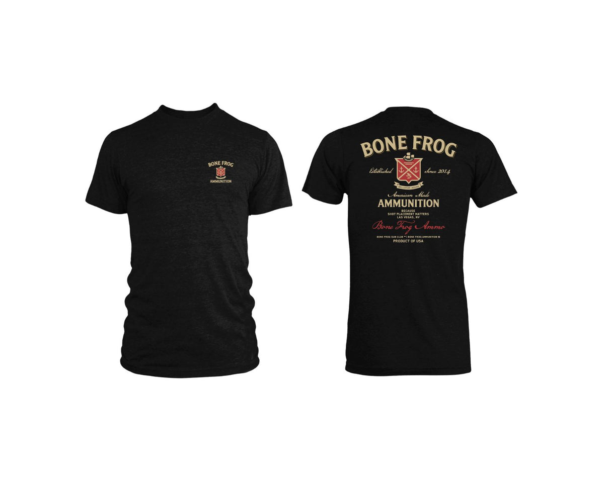 Bone Frog Heritage T-Shirt | Black