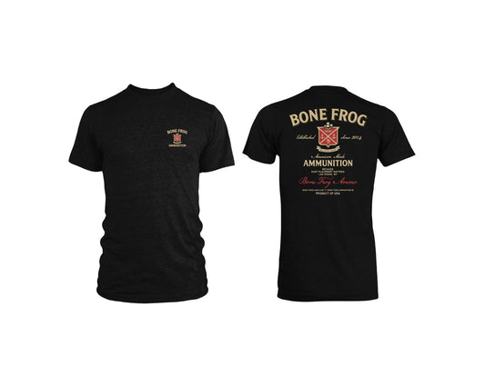 Bone Frog Heritage T-Shirt | Black