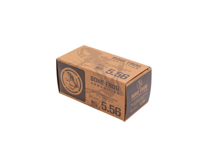 Picture of a 50 RD Box of 5.56 62GR Bone Frog Ammunition™ Barnes Tipped TSX (TTSX BT) (B556TTSX62) at Bone Frog Ammunition