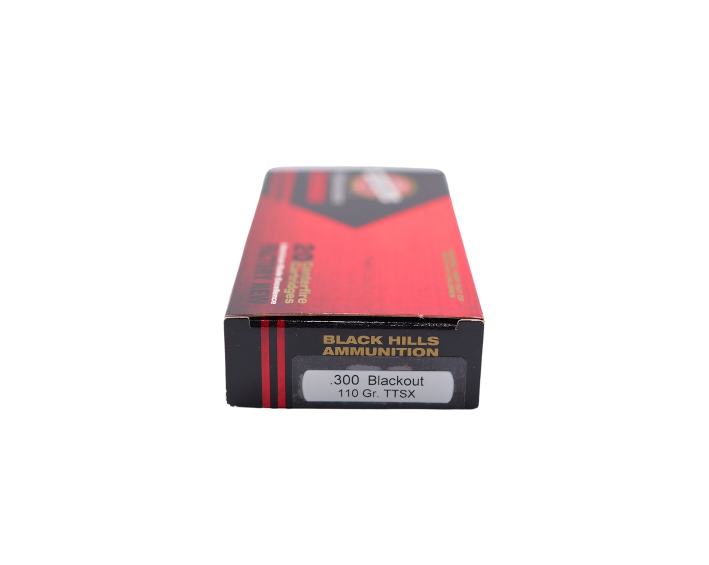 300 Blackout 110GR Black Hills Tipped Barnes TAC-TX (D300WHISPERN4)