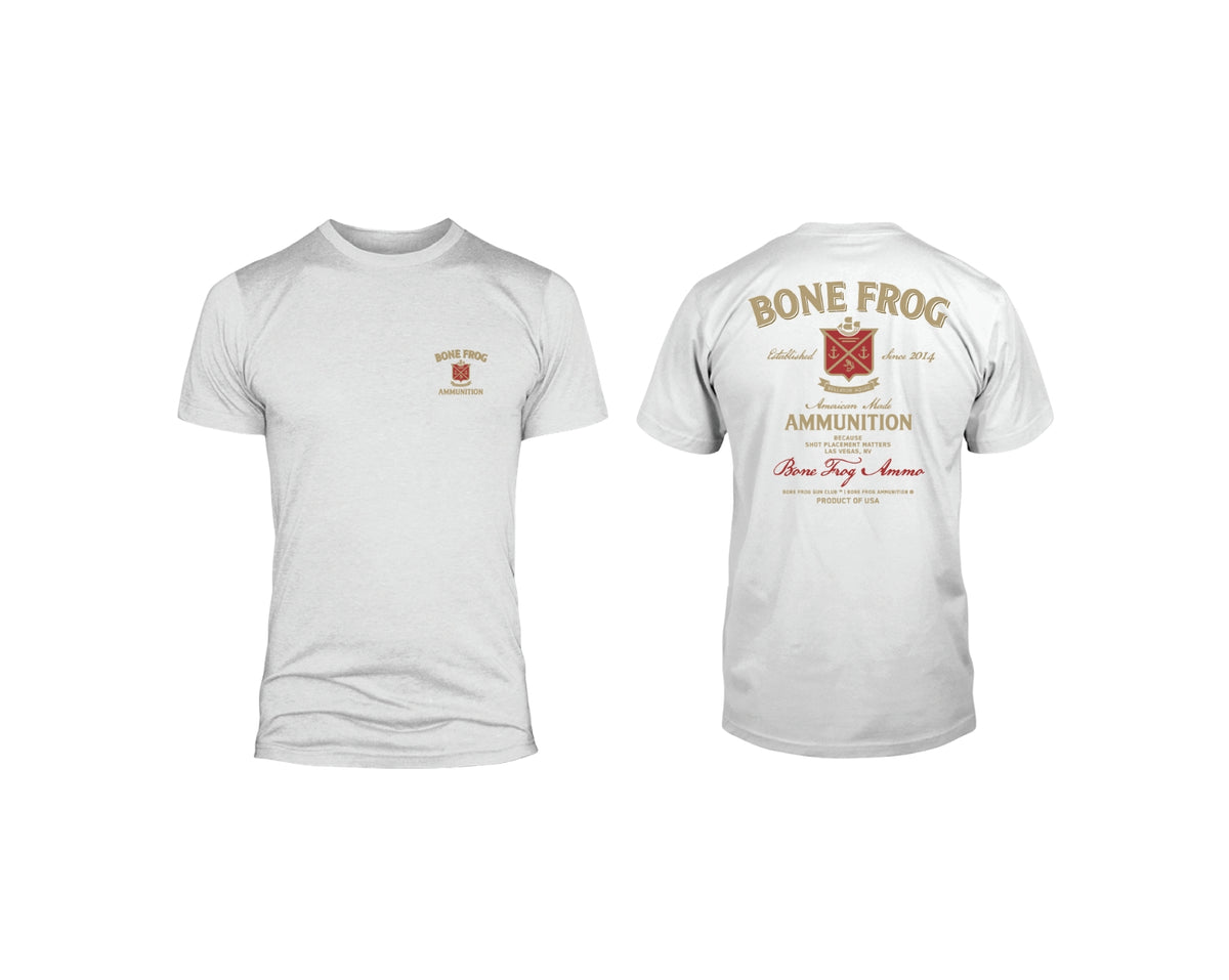 Bone Frog Heritage T-Shirt | White