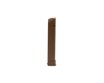 Picture of FDE Glock 17 33 RD Magazine at Bone Frog Ammunition