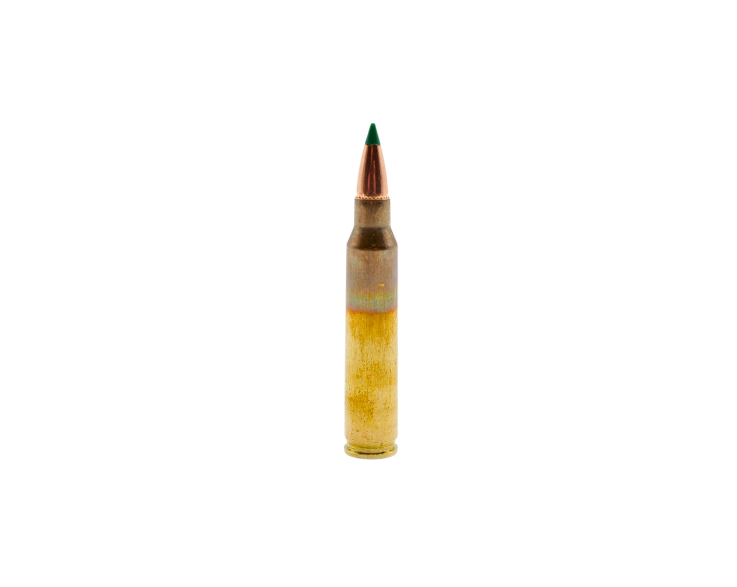 Picture of a round of 5.56 77GR Black Hills Tipped Match King TMK (D556N19) at Bone Frog Ammunition 