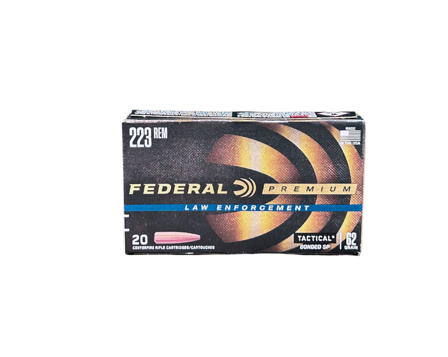223 REM 62GR Federal Tactical Bonded (LE223T3)