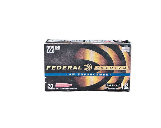 223 REM 62GR Federal Tactical Bonded (LE223T3)