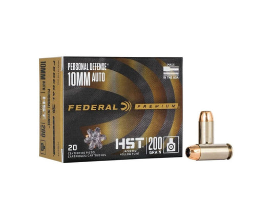 10MM Auto Federal Personal Defense HST JHP (P10HST1S)