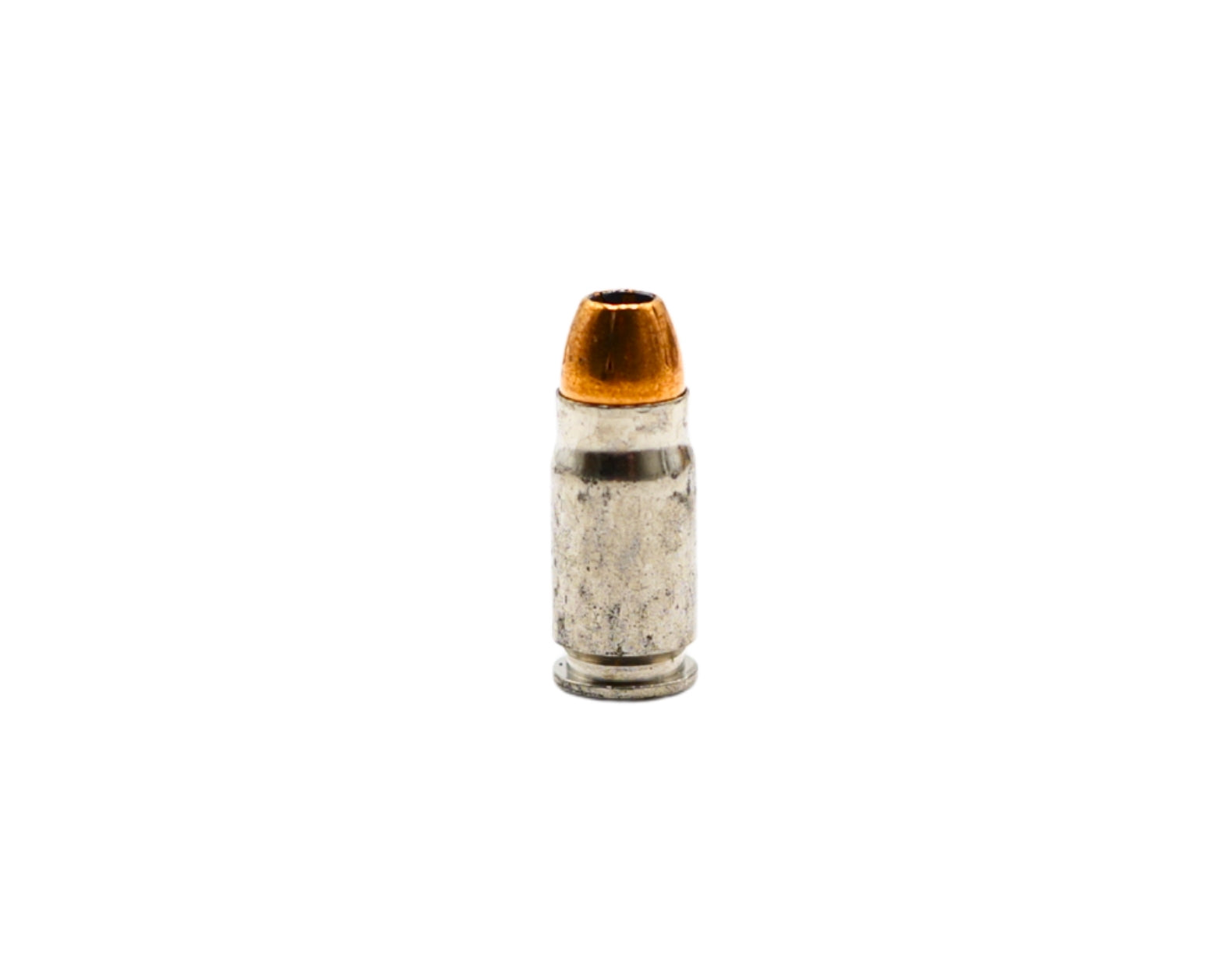 Picture of a singular round of 357 SIG 125GR Federal Premium Tactical HST JHP (P357SHST1) at Bone Frog Ammunition.