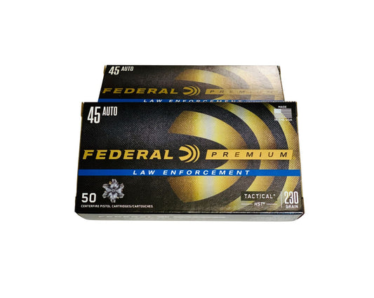 45 ACP 230GR Federal Premium Tactical HST JHP (P45HST2)