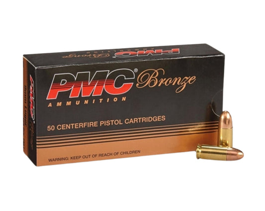 Image of 9MM 147GR PMC BRONZE FMJ at Bone Frog Ammunition