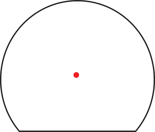 Trijicon SRO 2.5MOA Adjustable LED Red Dot