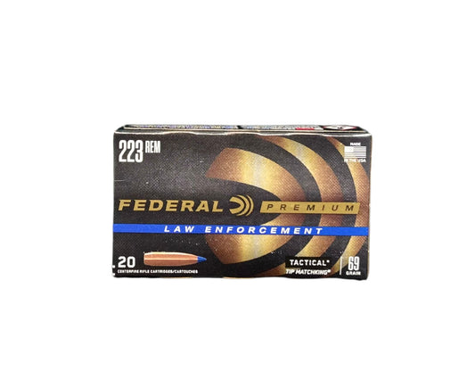 223 REM 69GR Federal Tactical TRU Sierra MatchKing Tipped (T223TTMK2)