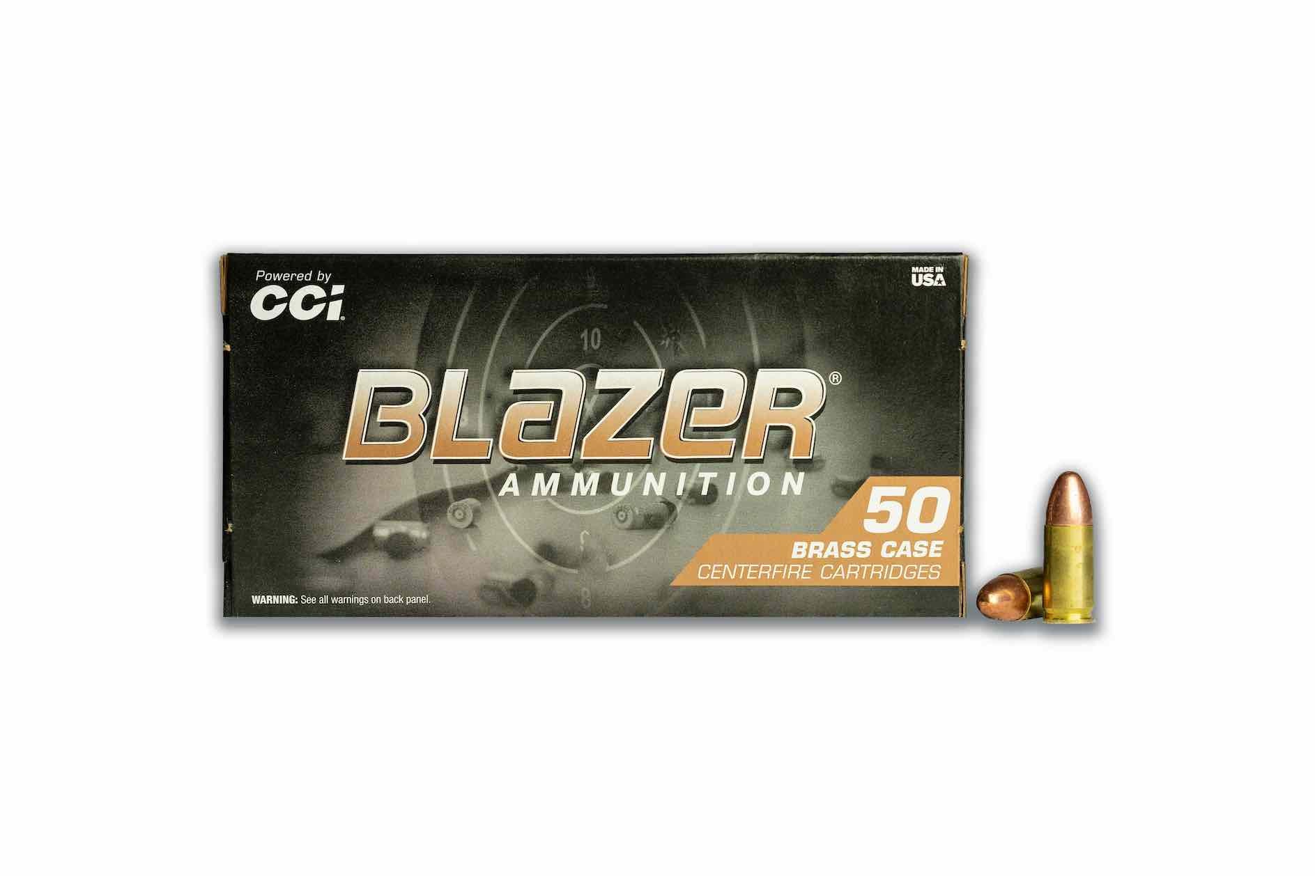 9MM 124GR Blazer Brass FMJ (5201) - Bone Frog Gun Club