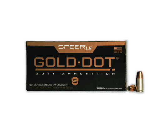 9MM 147GR SPEER GOLD DOT HP (53619) - Bone Frog Gun Club