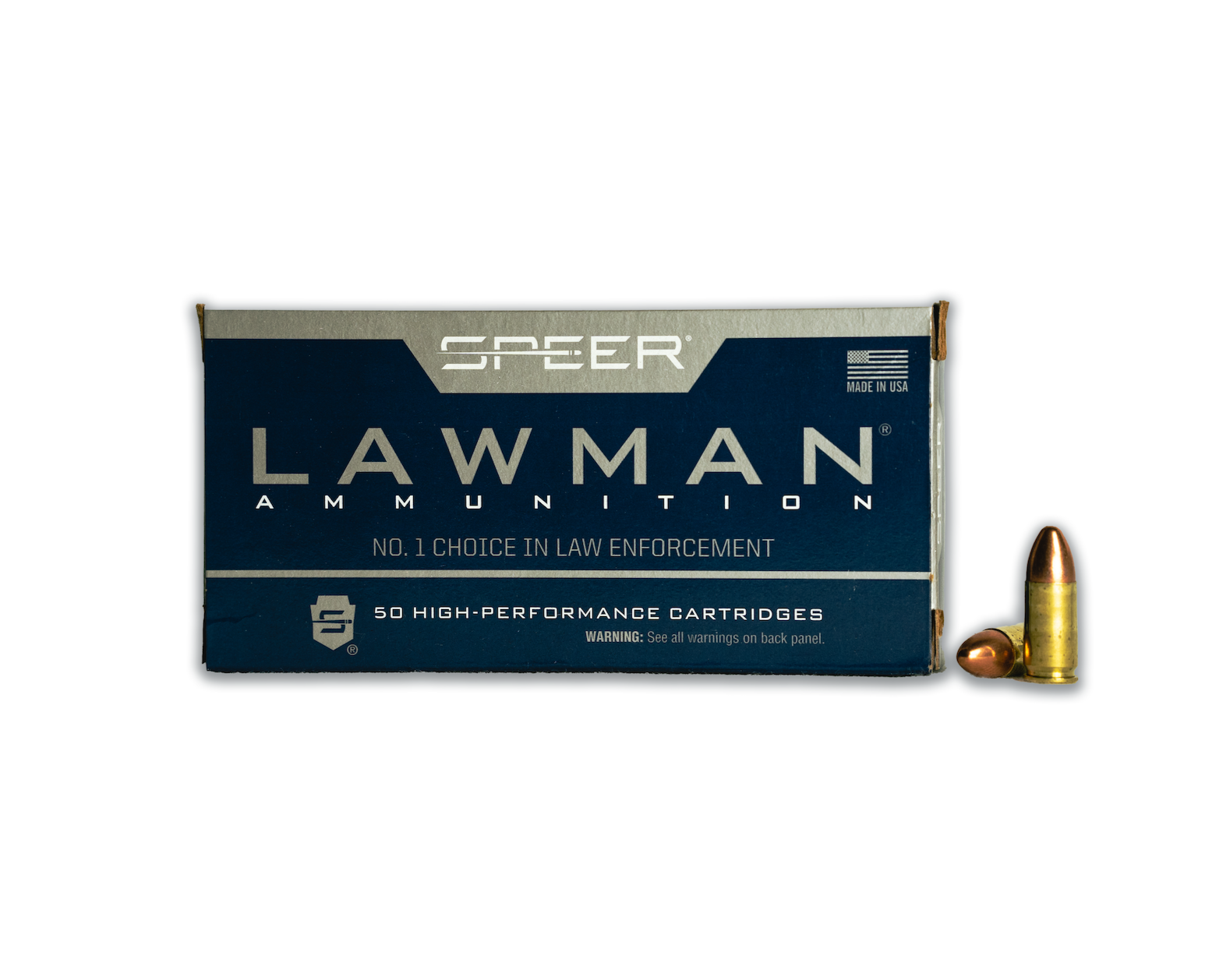 9MM 147GR Speer Lawman Clean-Fire TMJ (53826) – BONE FROG AMMUNITION