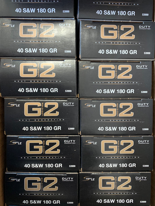 40 S&W 180GR SPEER Gold Dot G2 (53999)