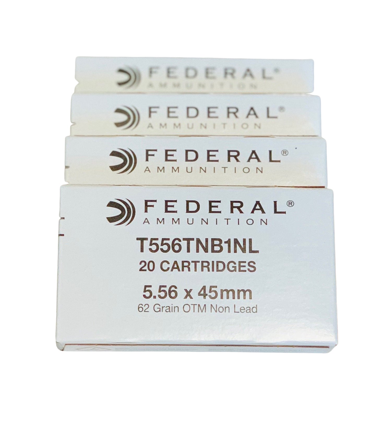 5.56 62GR Federal Lake City - Enhanced MK318 Mod 1 SOST OTM Non-Lead "Silver Bullet"(T556TNB1NL)