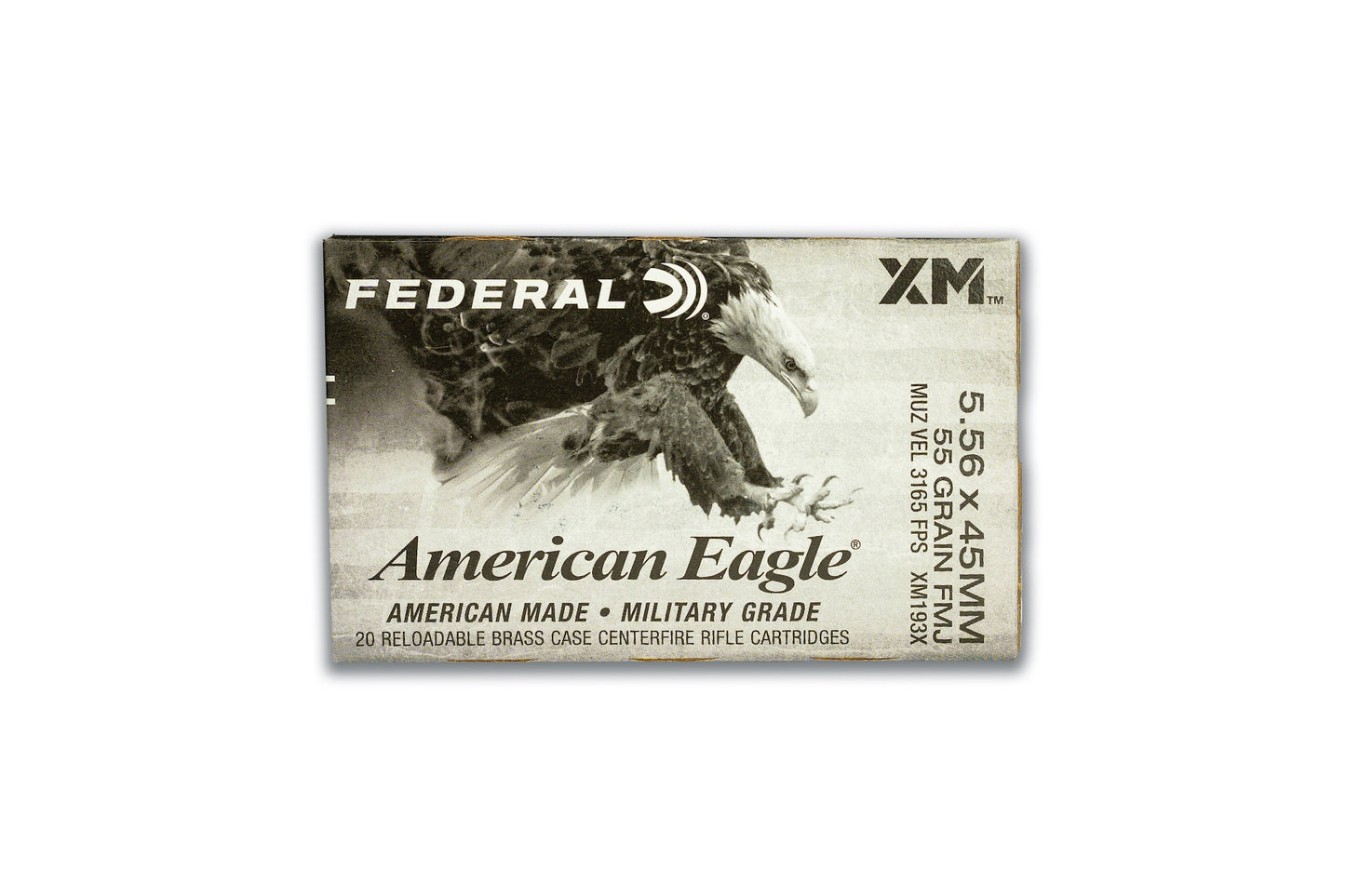 5.56 55GR Federal FMJ (XM193)