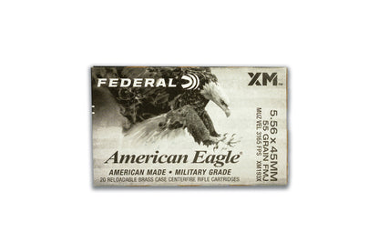 5.56 55GR Federal FMJ (XM193)