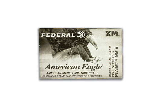5.56 55GR Federal FMJ (XM193)